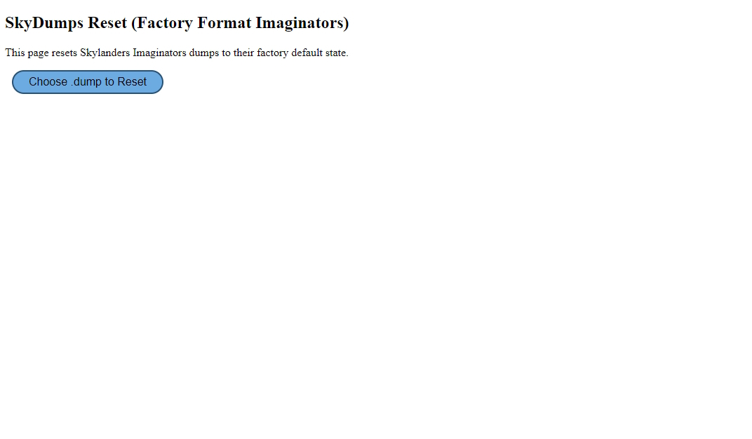 SkyDumps-Reset